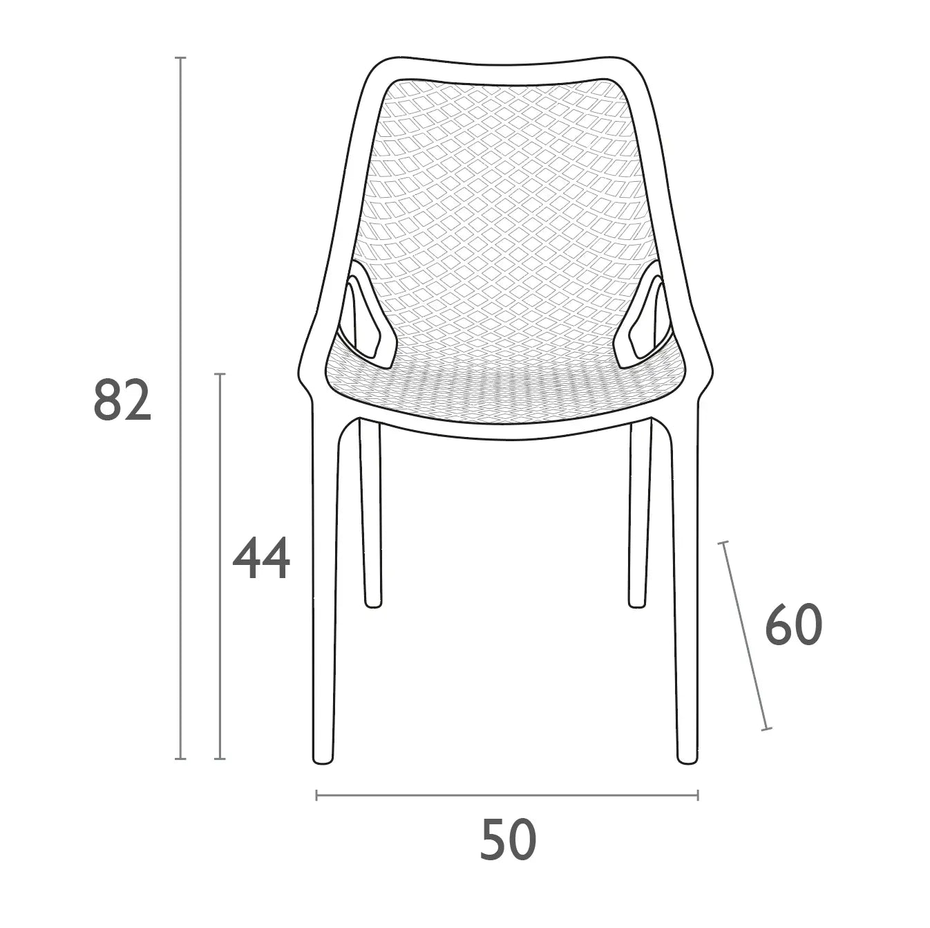 AIR – Chaise en polypropylène