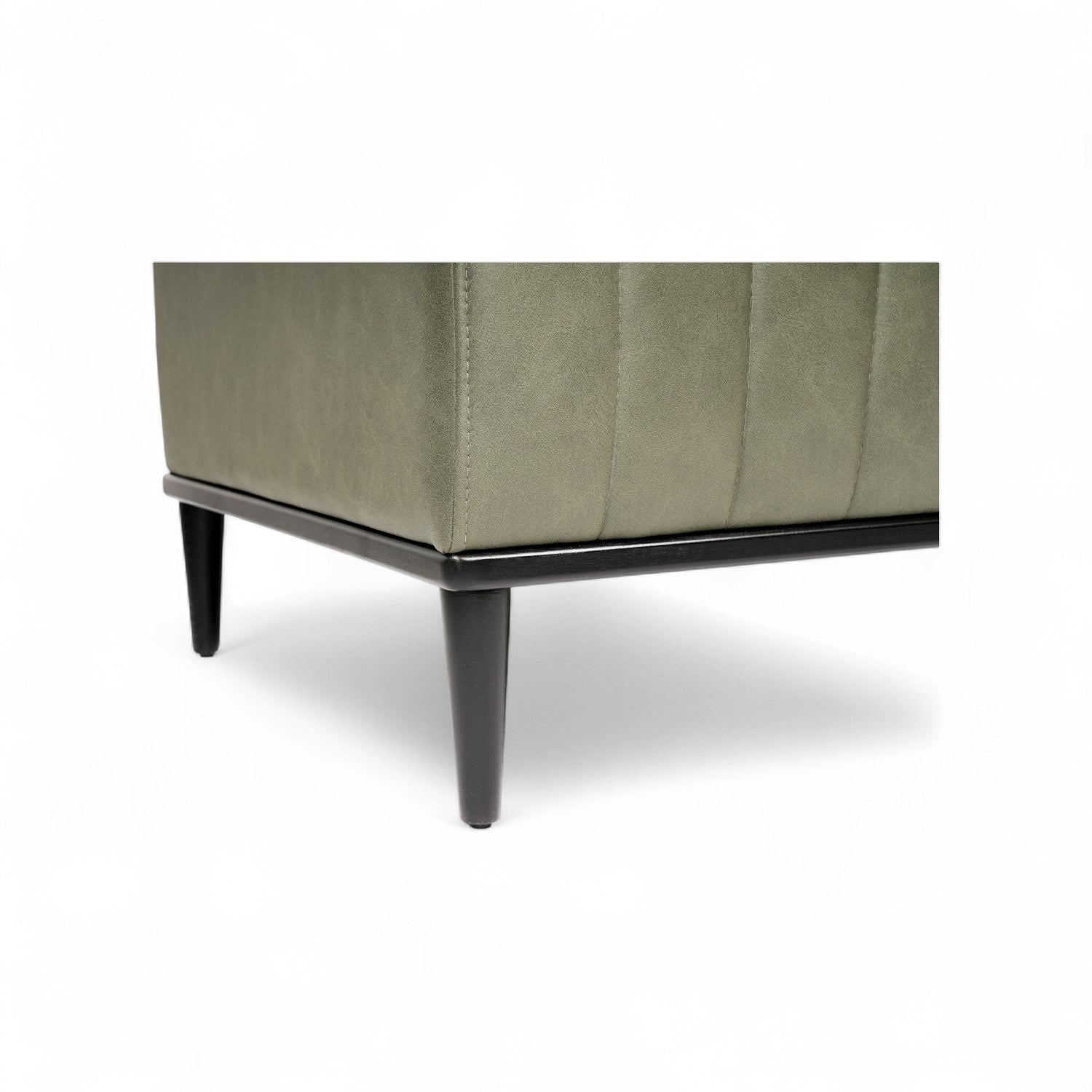 CHARLY - Banquette 120cm nubuck vert
