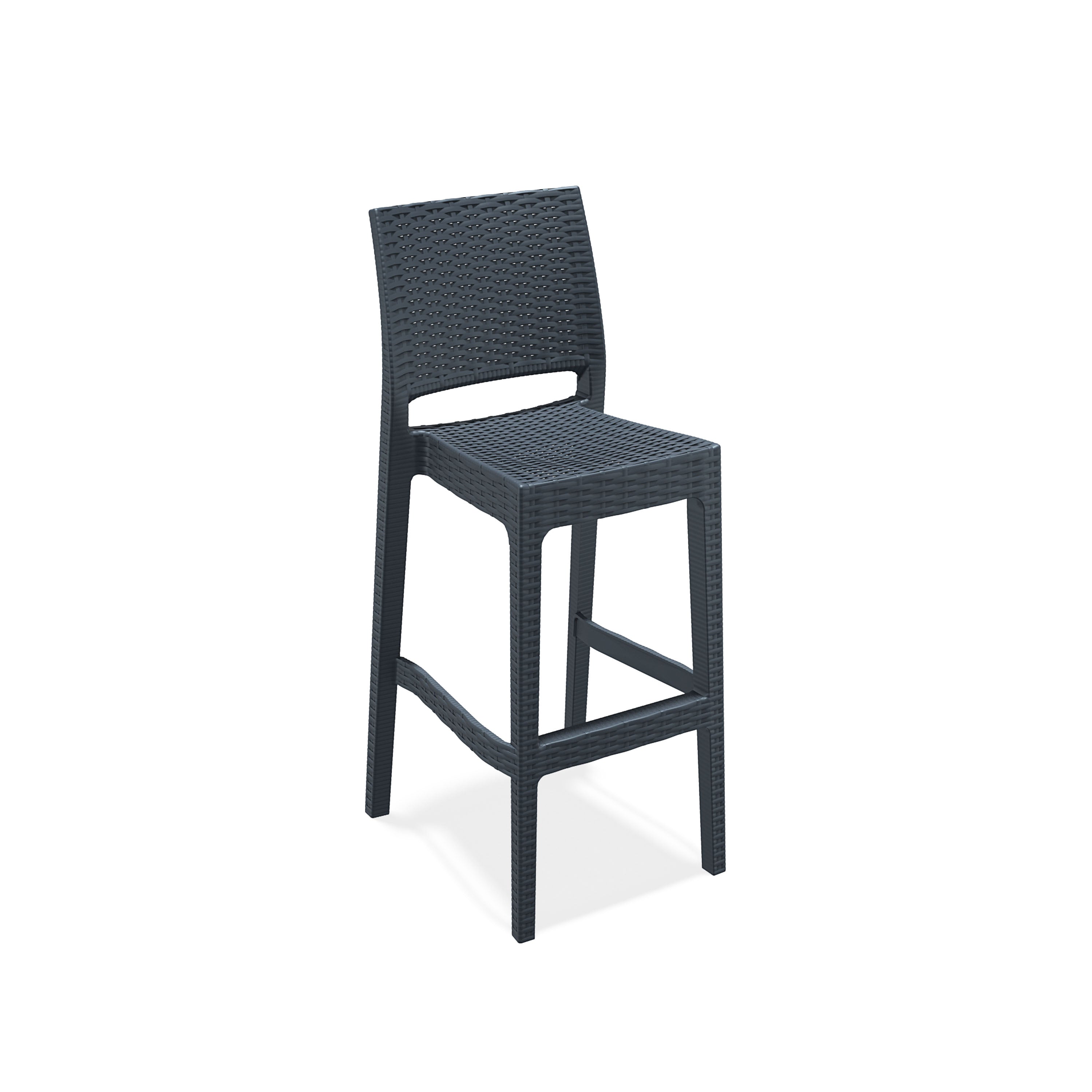 JAMAICA 75 – Tabouret de bar en polypropylène empilable
