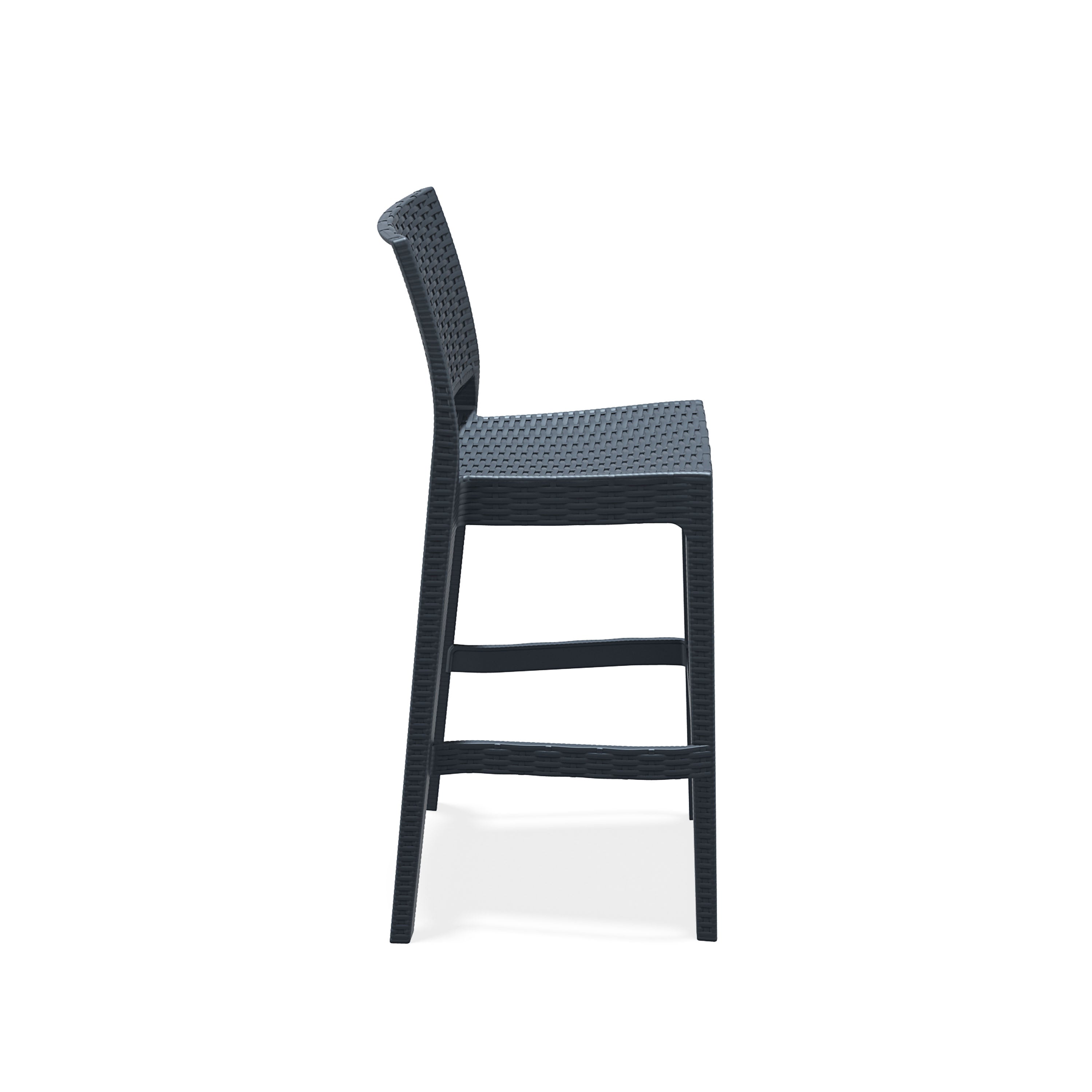 JAMAICA 75 – Tabouret de bar en polypropylène empilable