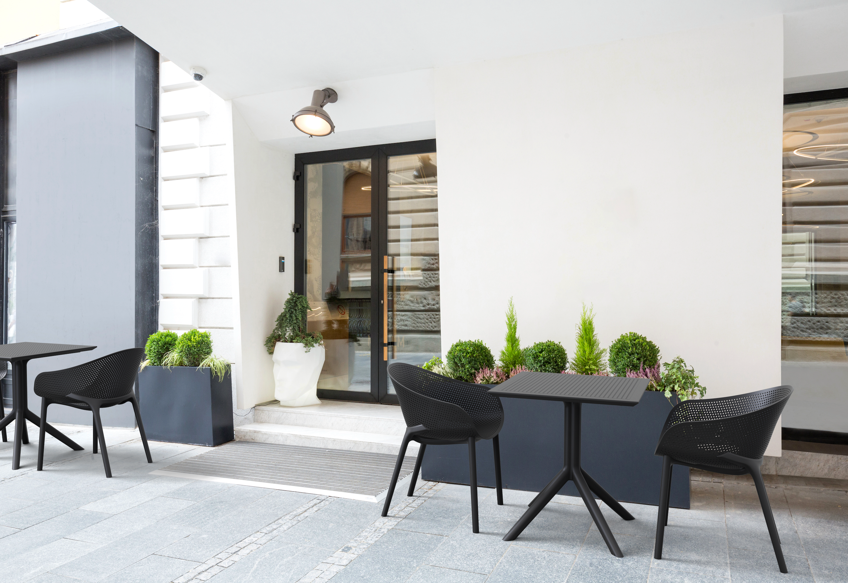 SKY PRO - Chaise polypropylène empilable