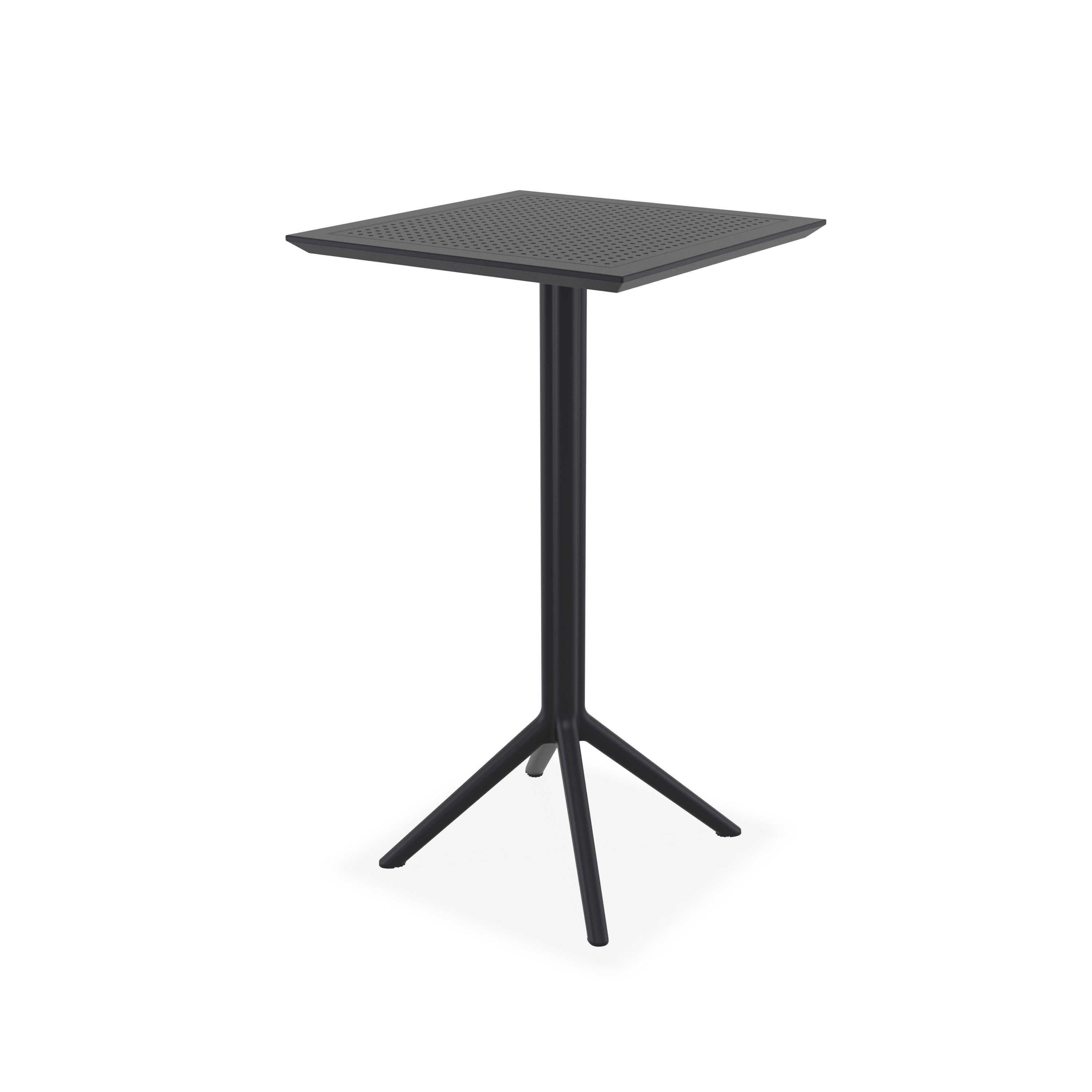 SKY 60x60 BAR - Table en polypropylène rabattable