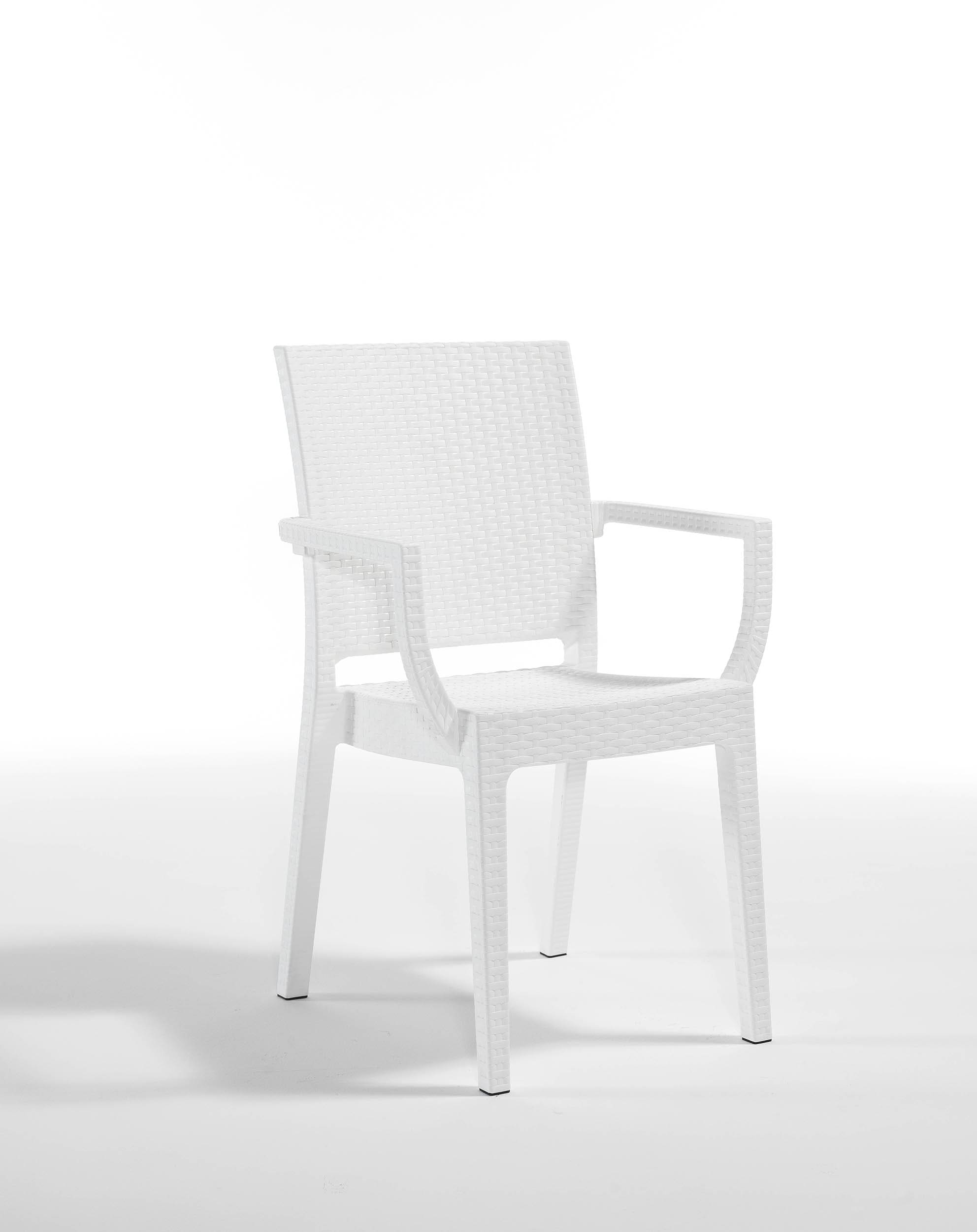SIDNEY - Chaise en polypropylène empilable