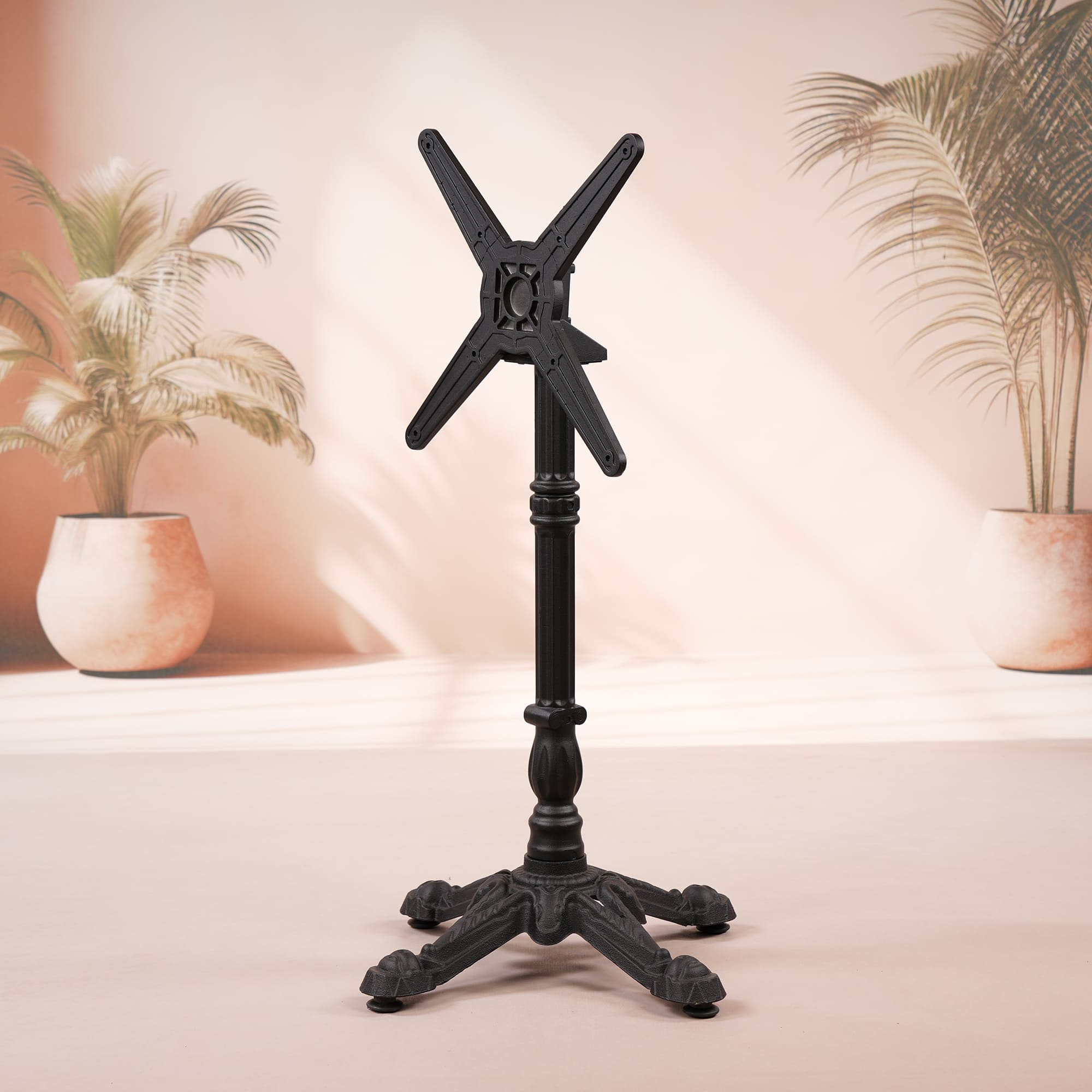 M405F - Pied de table lion pliable