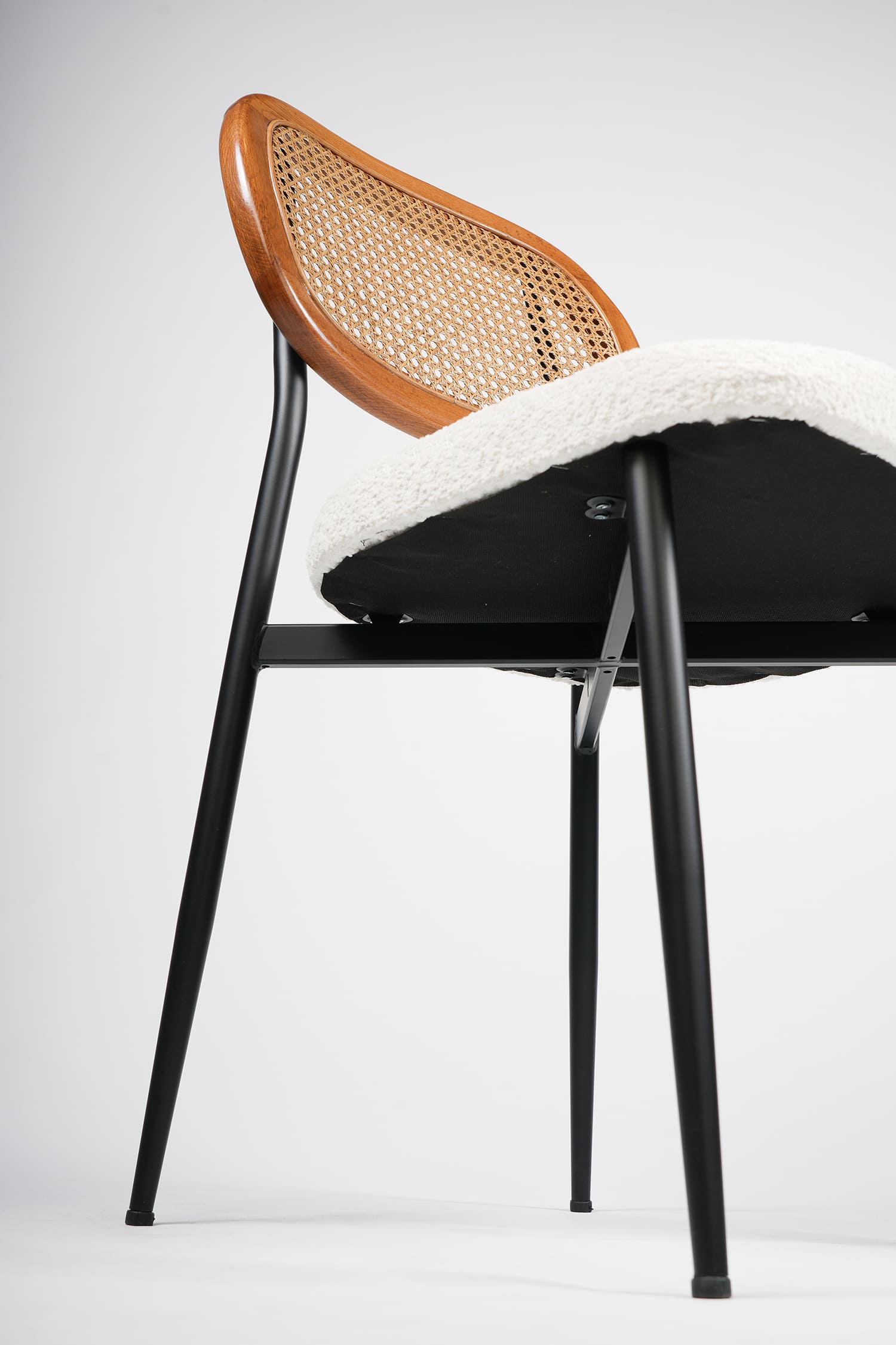 RETRO - Chaise cannage en rotin