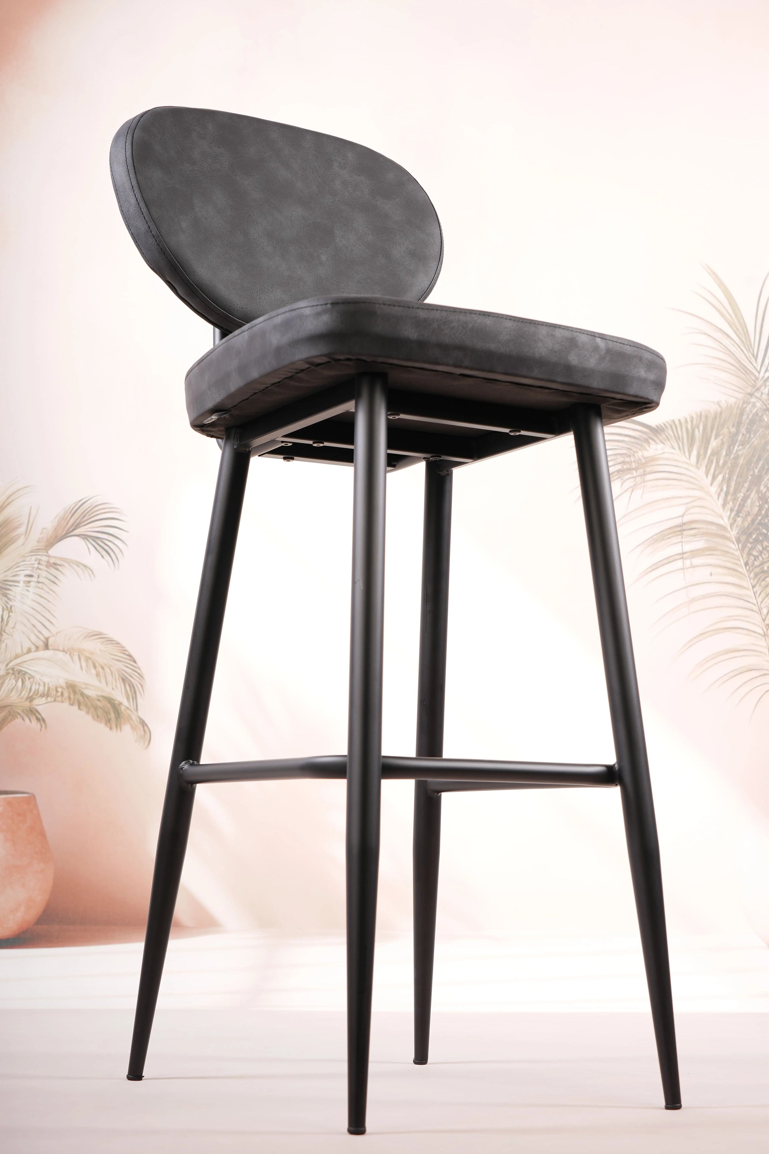 DENIZ BAR - Tabouret de bar 65/75cm