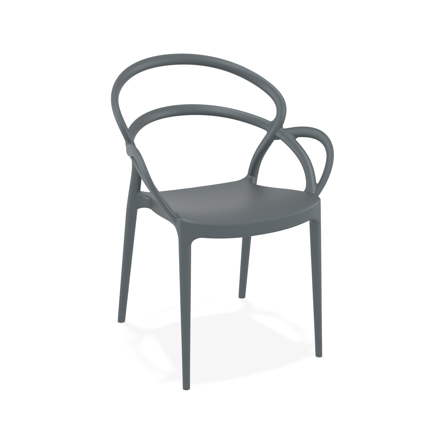 MILA - Chaise polypropylène empilable