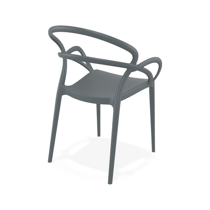 MILA - Chaise polypropylène empilable