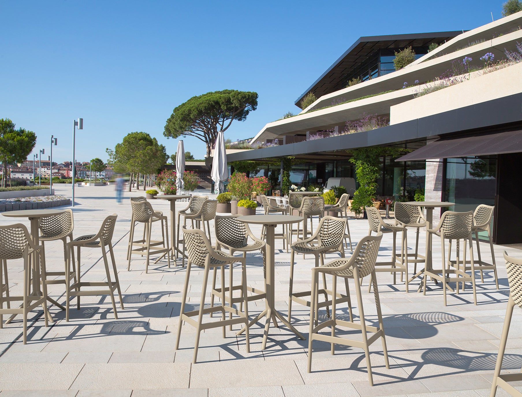 AIR 75 – Tabouret de bar en polypropylène