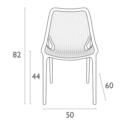 AIR – Chaise en polypropylène
