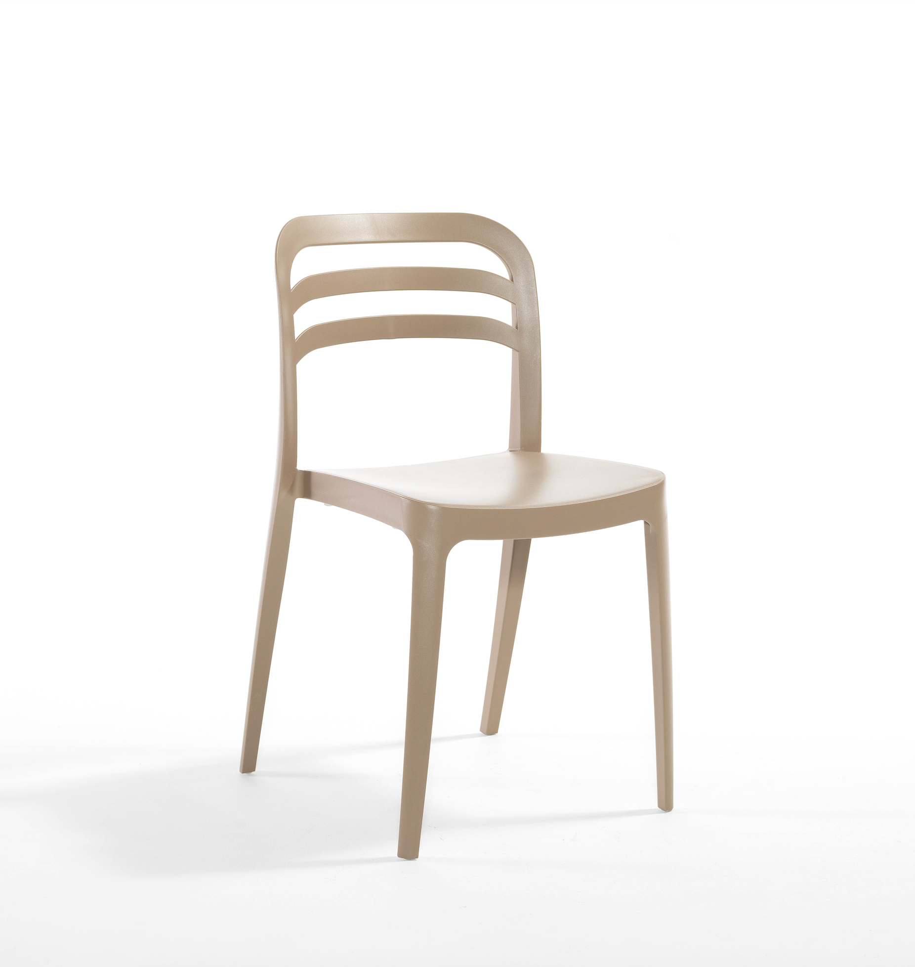 ASPEN - Chaise polypropylène empilable