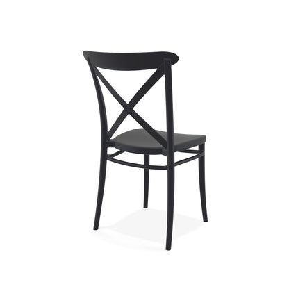 CROSS - Chaise polypropylène empilable