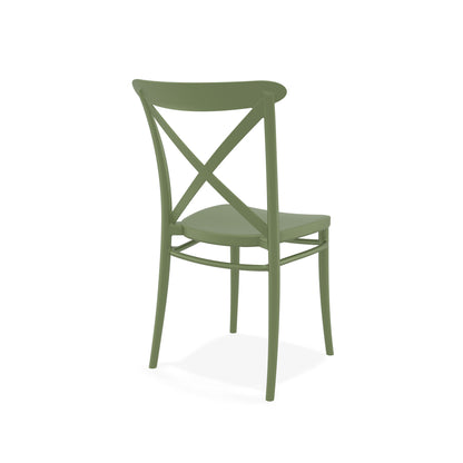 CROSS - Chaise polypropylène empilable