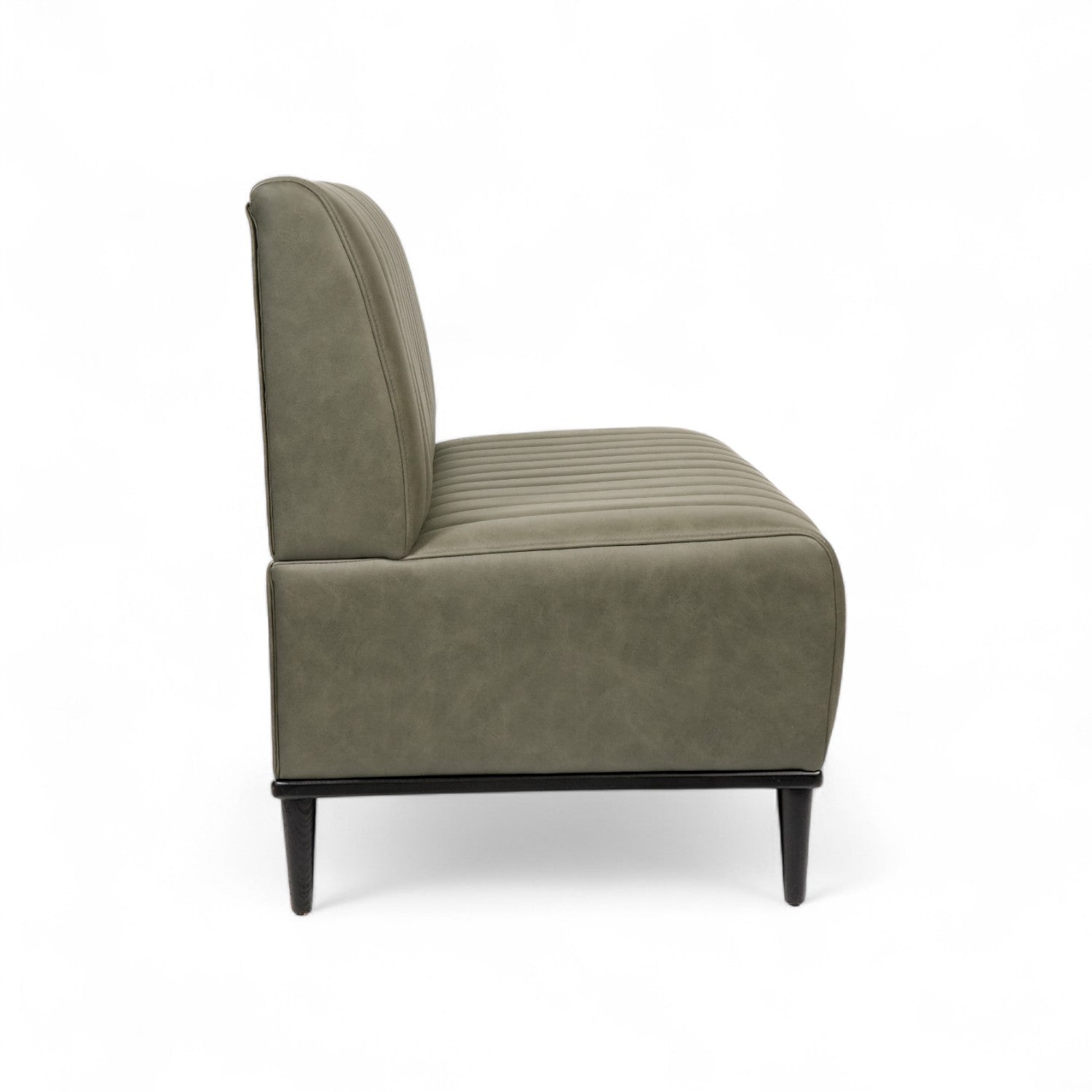 CHARLY - Banquette 120cm nubuck vert