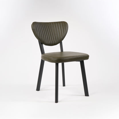 DUNE - Chaise en similicuir