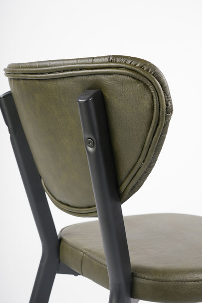 DUNE - Chaise en similicuir