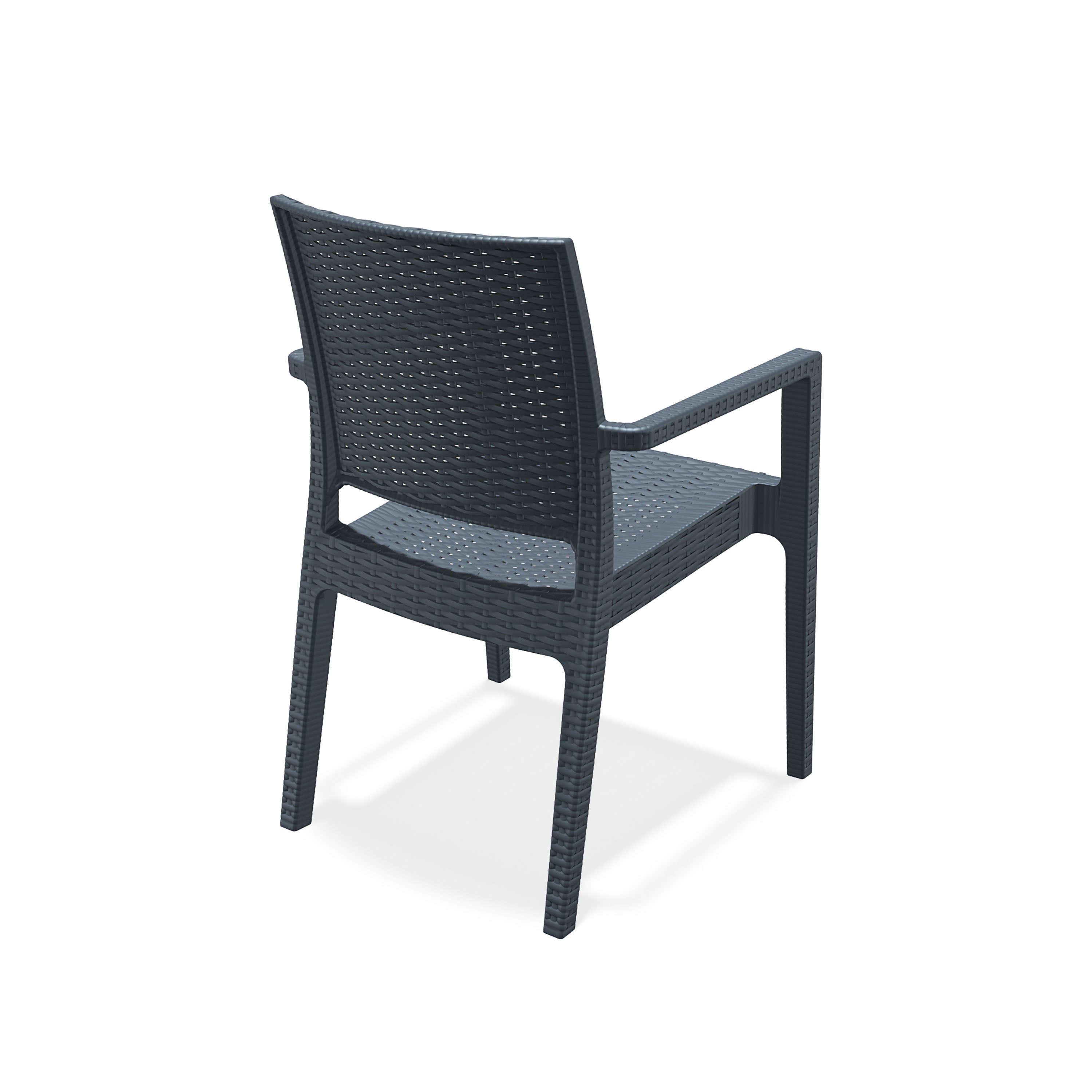IBIZA - Chaise en résine tressée