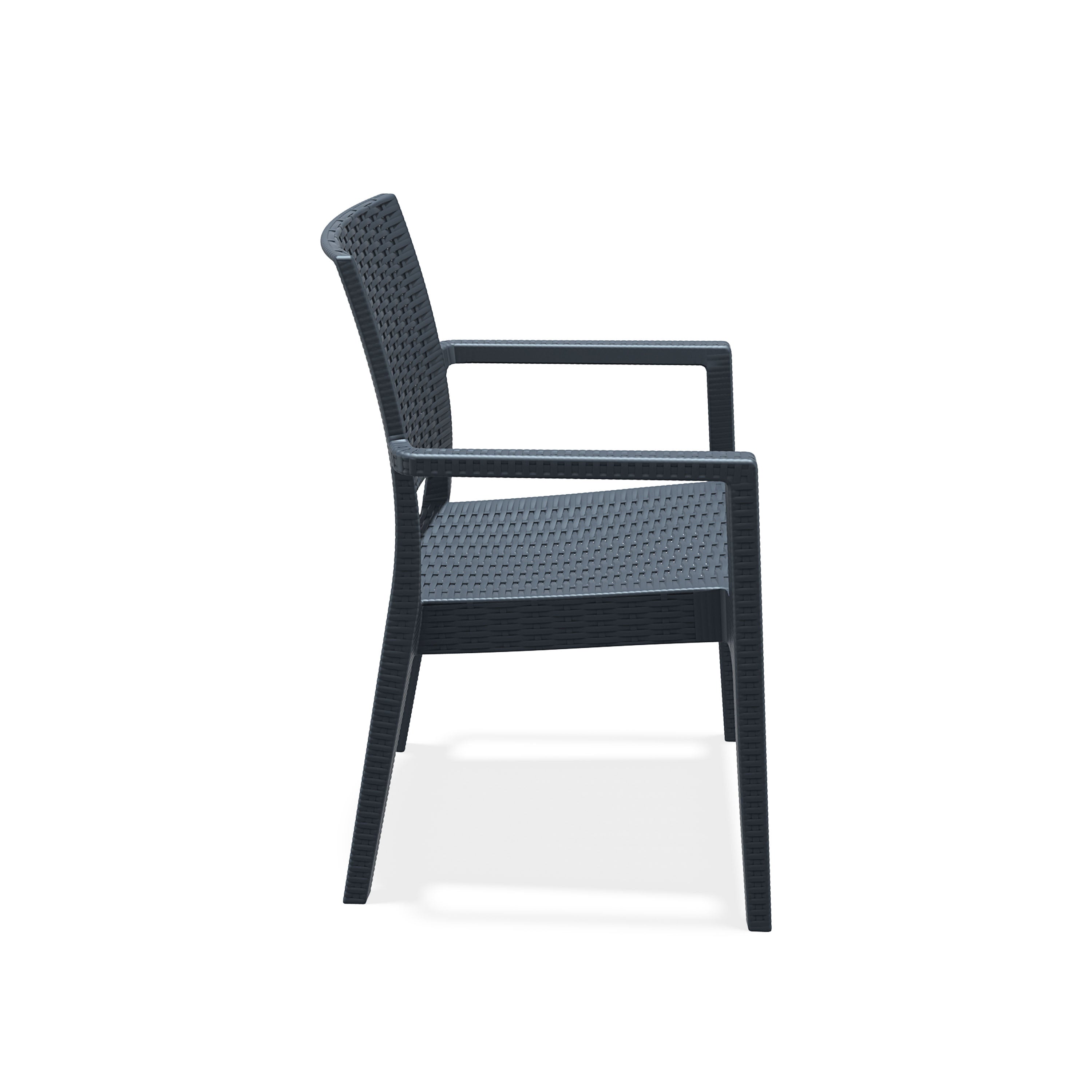 IBIZA - Chaise en résine tressée