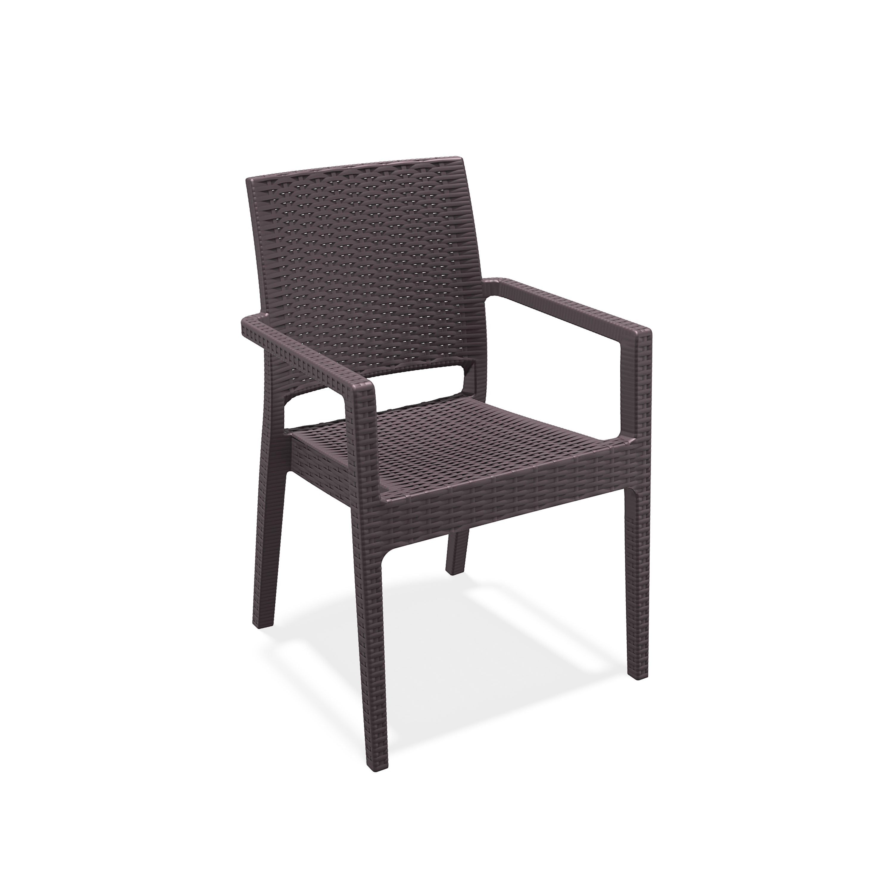 IBIZA - Chaise en résine tressée
