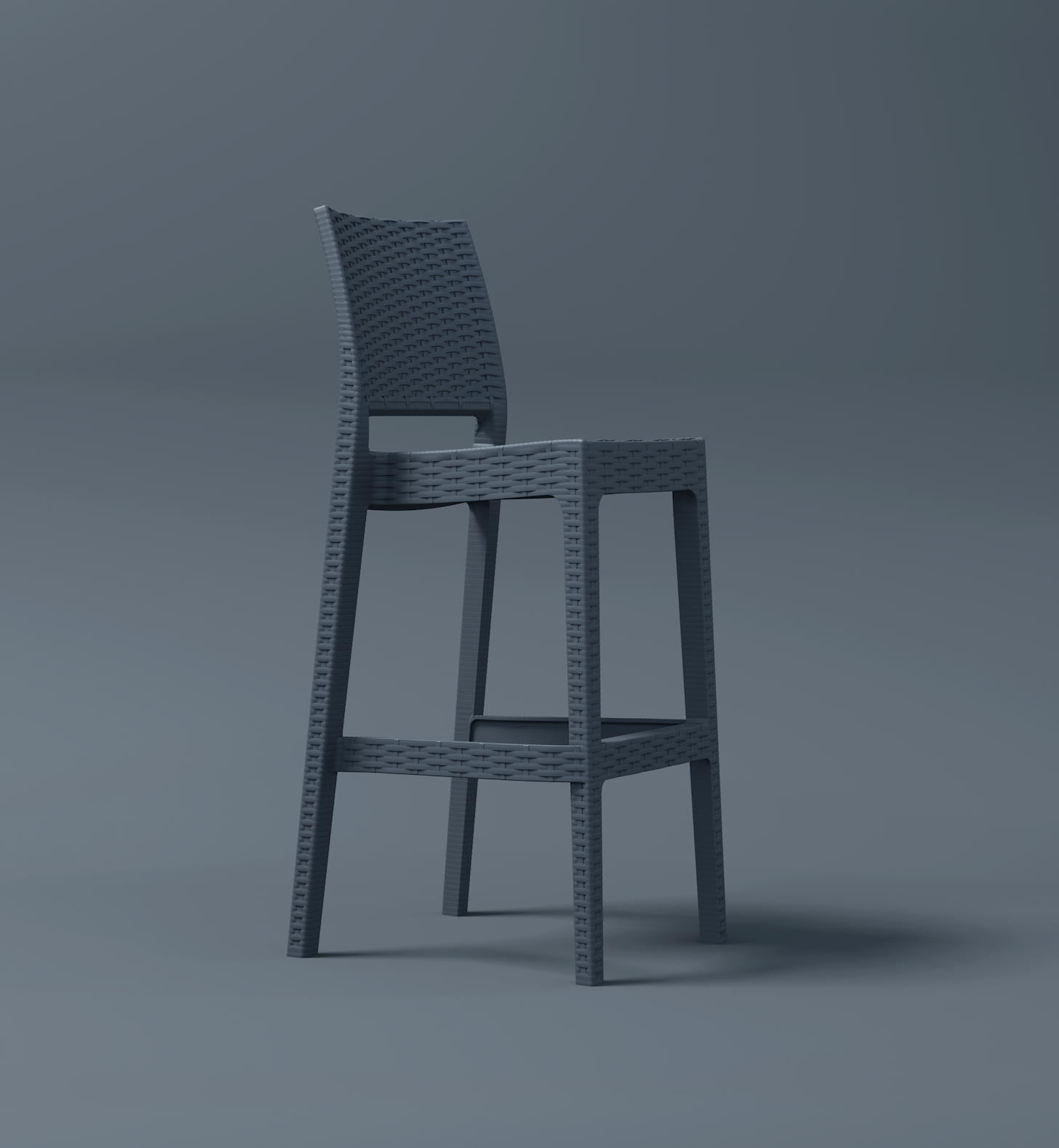 JAMAICA 75 – Tabouret de bar en polypropylène empilable