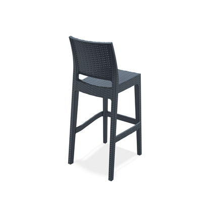 JAMAICA 75 – Tabouret de bar en polypropylène empilable