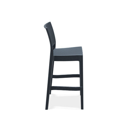 JAMAICA 75 – Tabouret de bar en polypropylène empilable