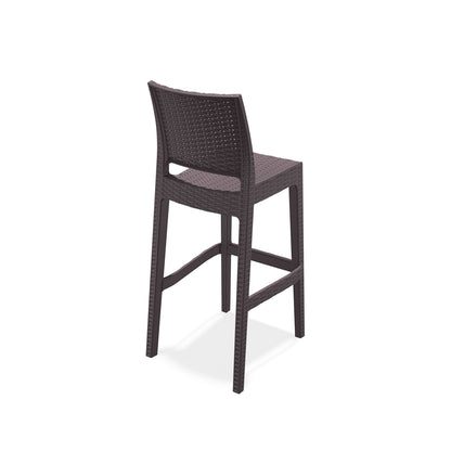 JAMAICA 75 – Tabouret de bar en polypropylène empilable