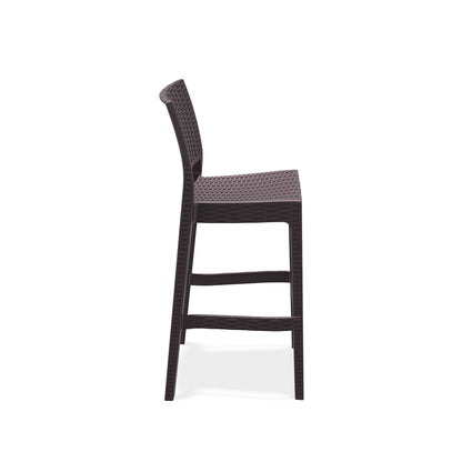 JAMAICA 75 – Tabouret de bar en polypropylène empilable