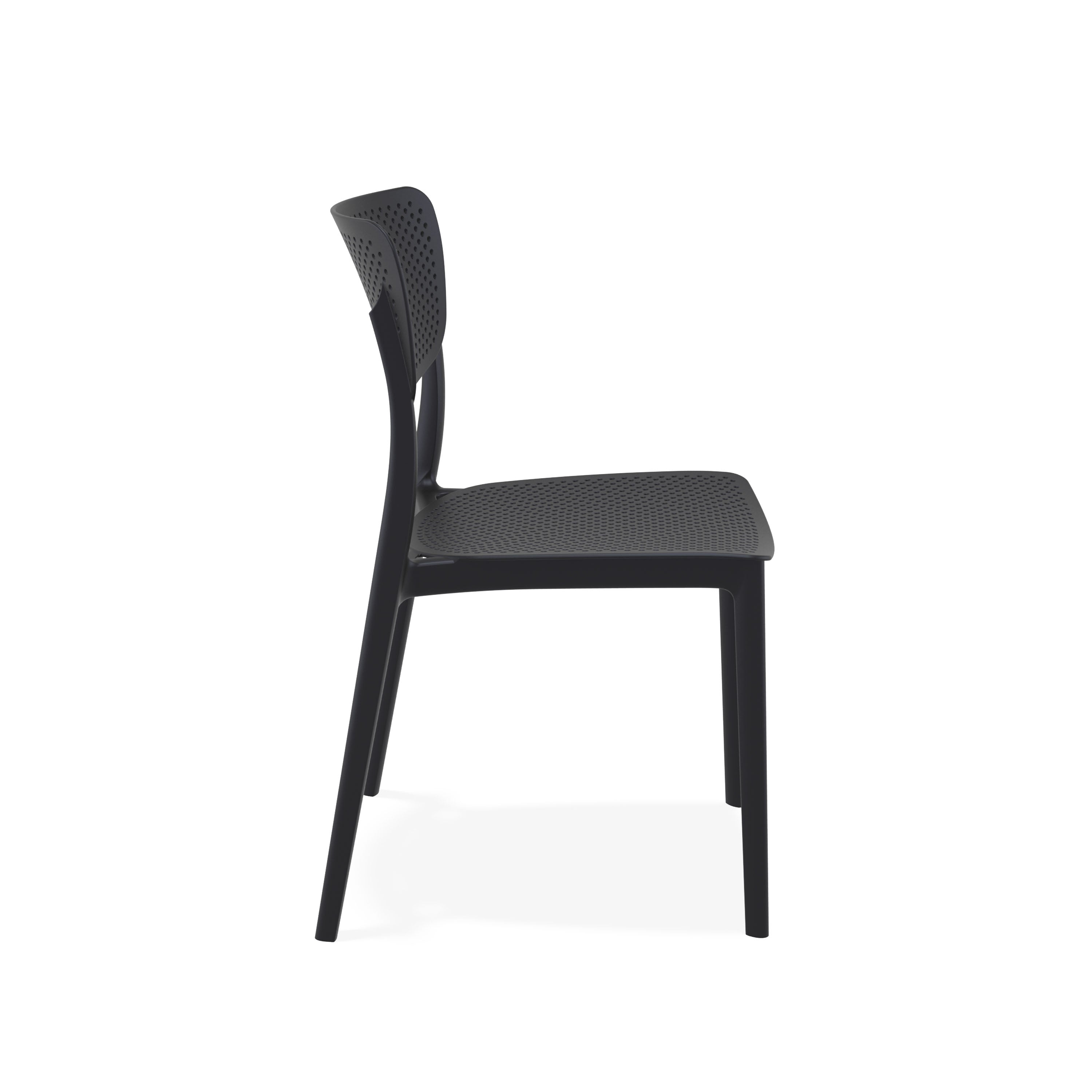 LUCY - Chaise polypropylène empilable