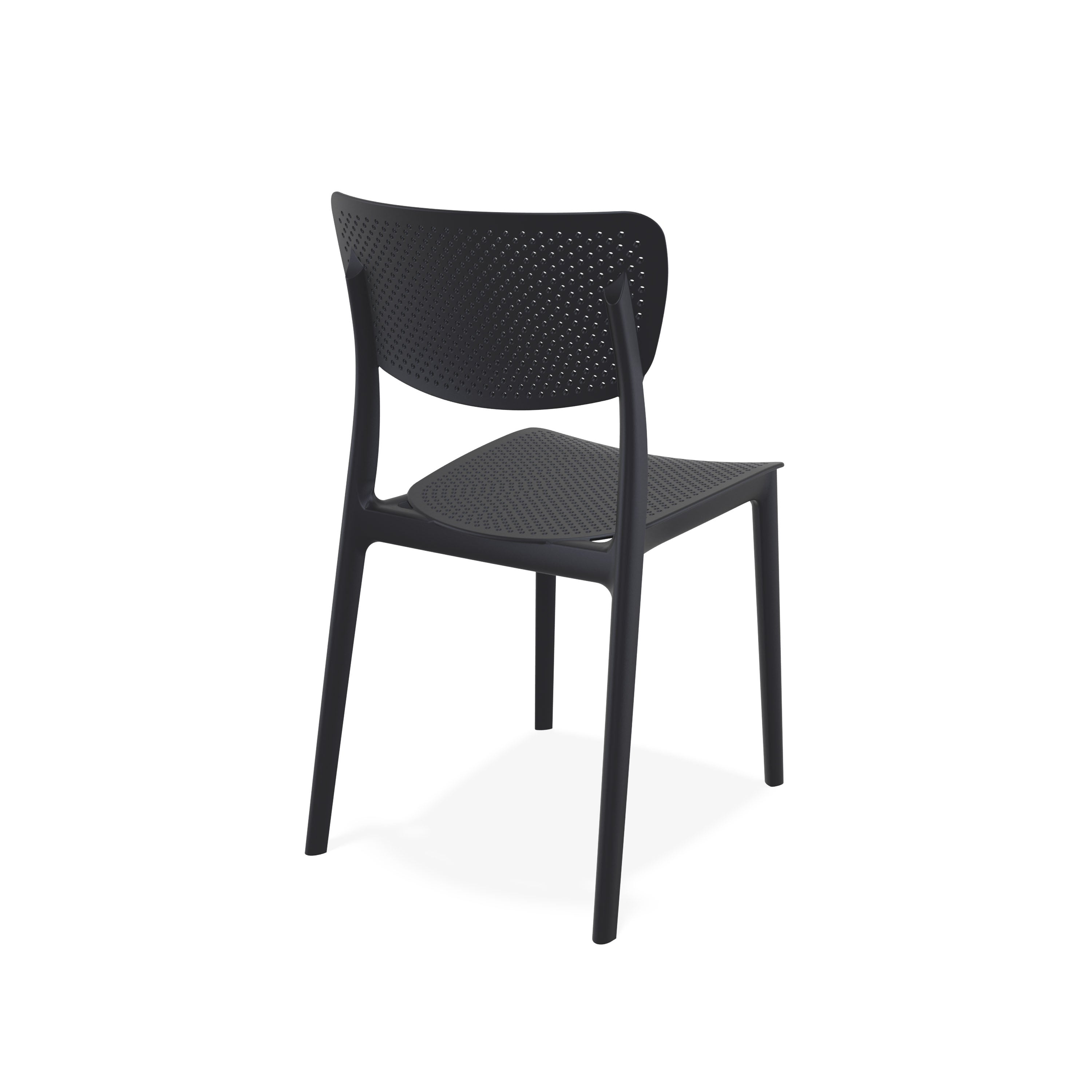 LUCY - Chaise polypropylène empilable