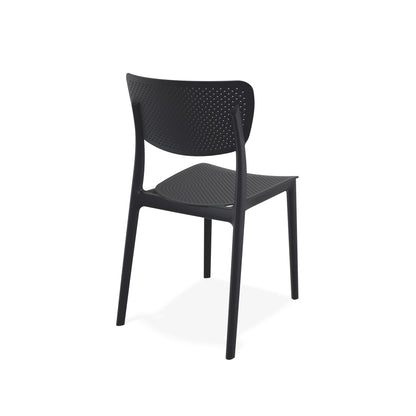 LUCY - Chaise polypropylène empilable