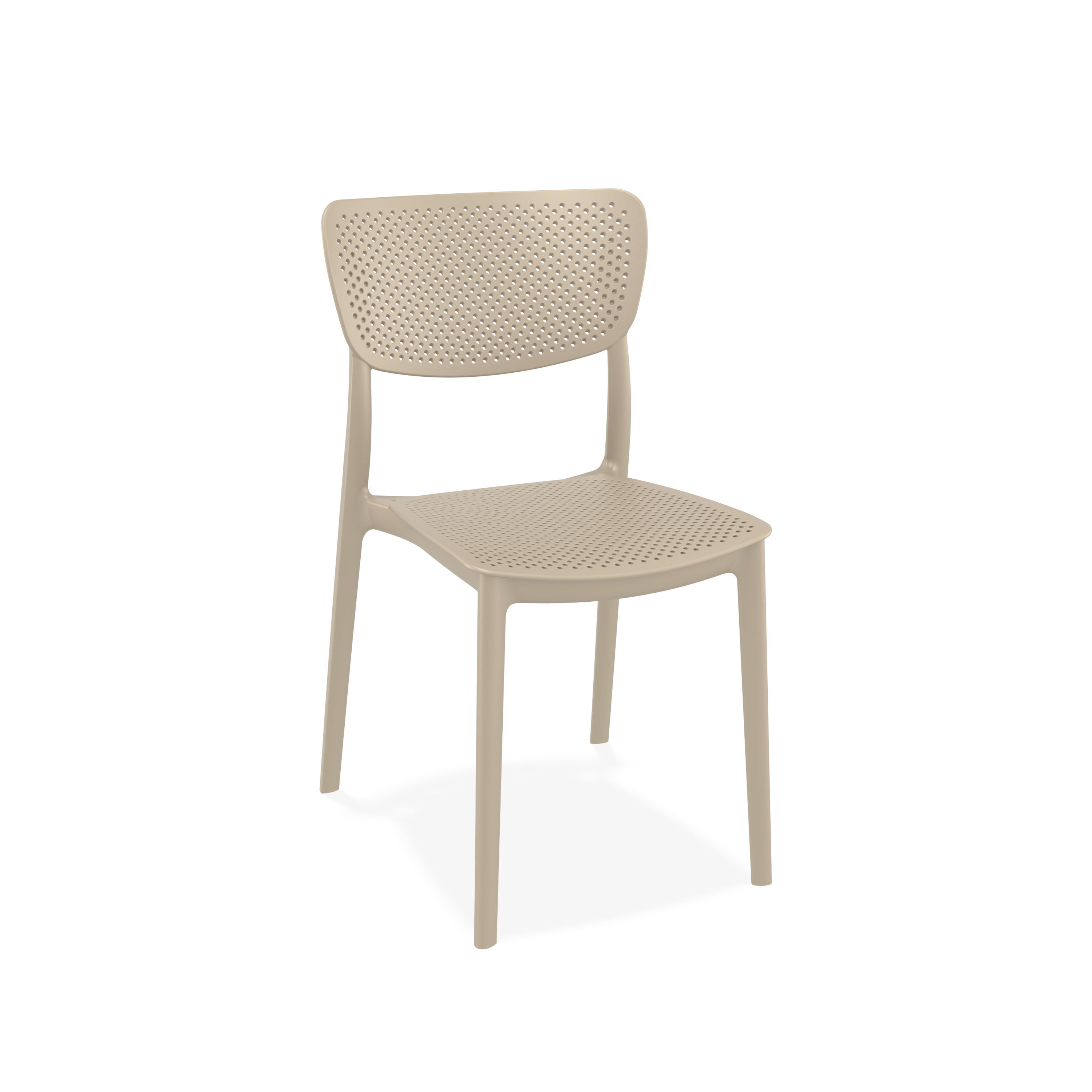 LUCY - Chaise polypropylène empilable