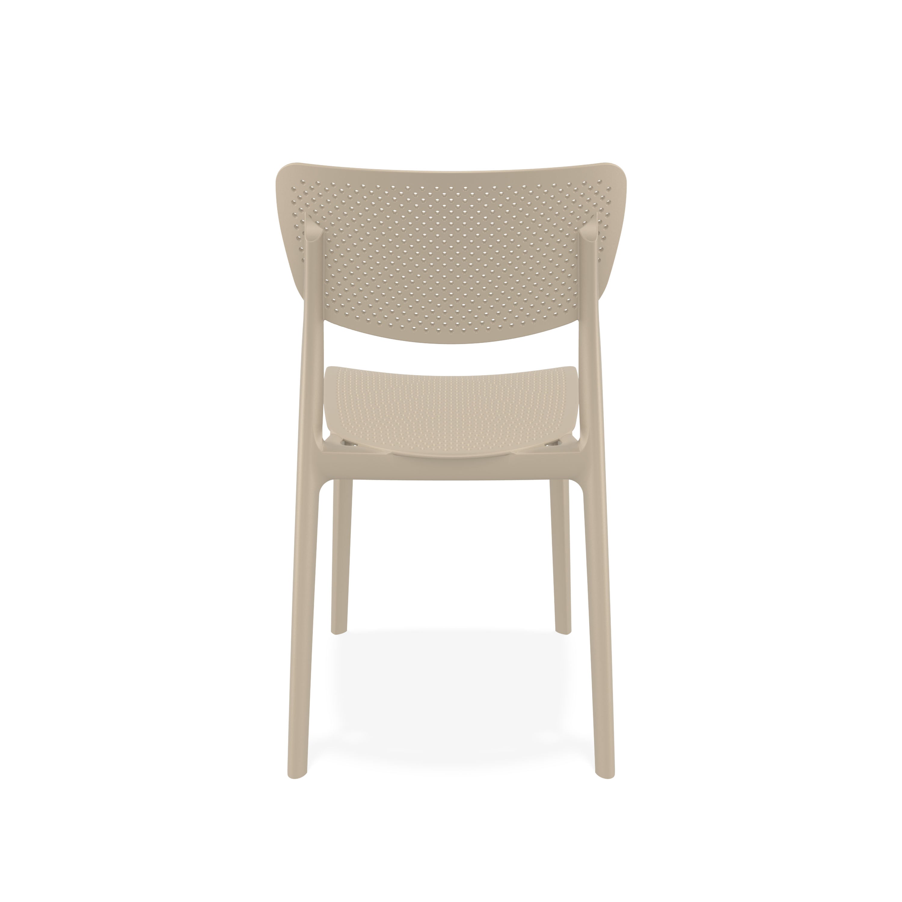 LUCY - Chaise polypropylène empilable