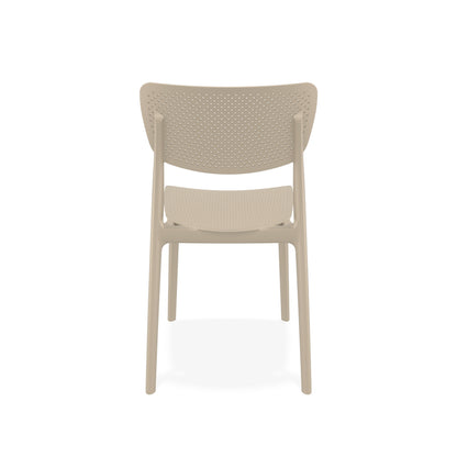 LUCY - Chaise polypropylène empilable