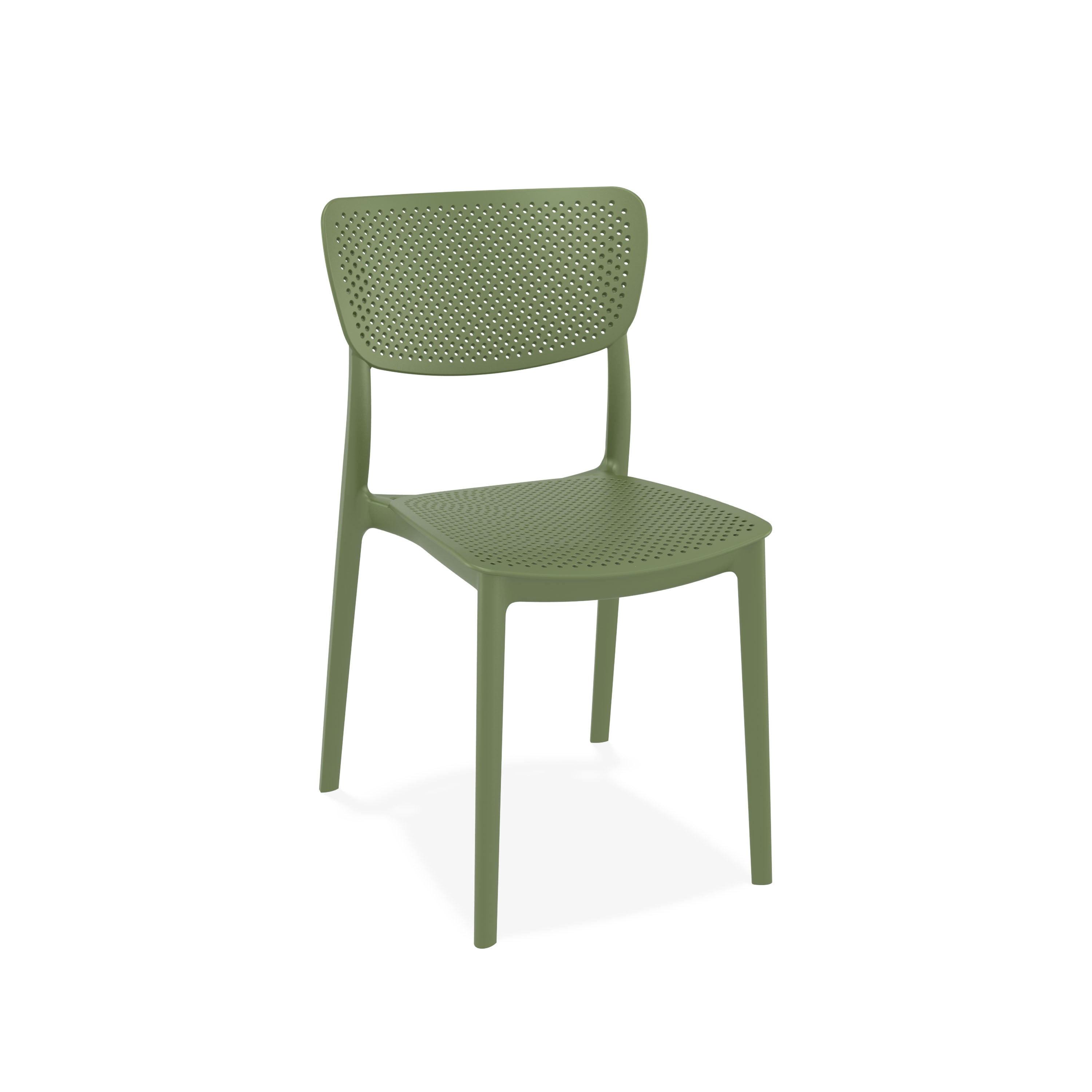 LUCY - Chaise polypropylène empilable