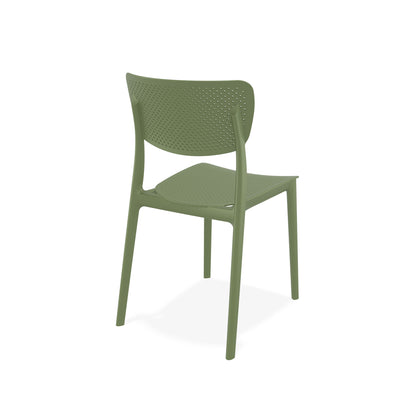 LUCY - Chaise polypropylène empilable