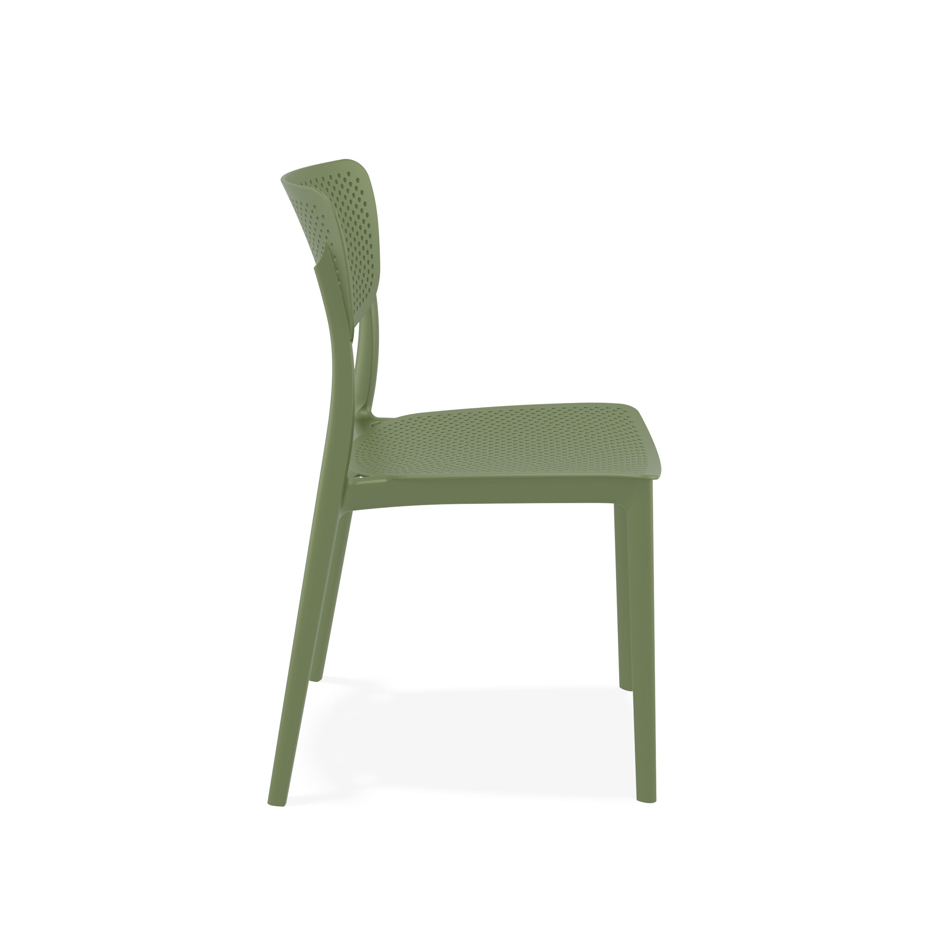 LUCY - Chaise polypropylène empilable