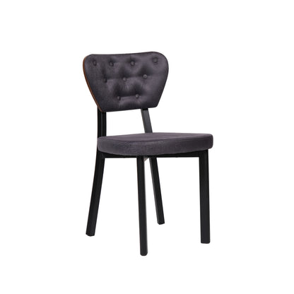 LALE - Chaise bois et tissu