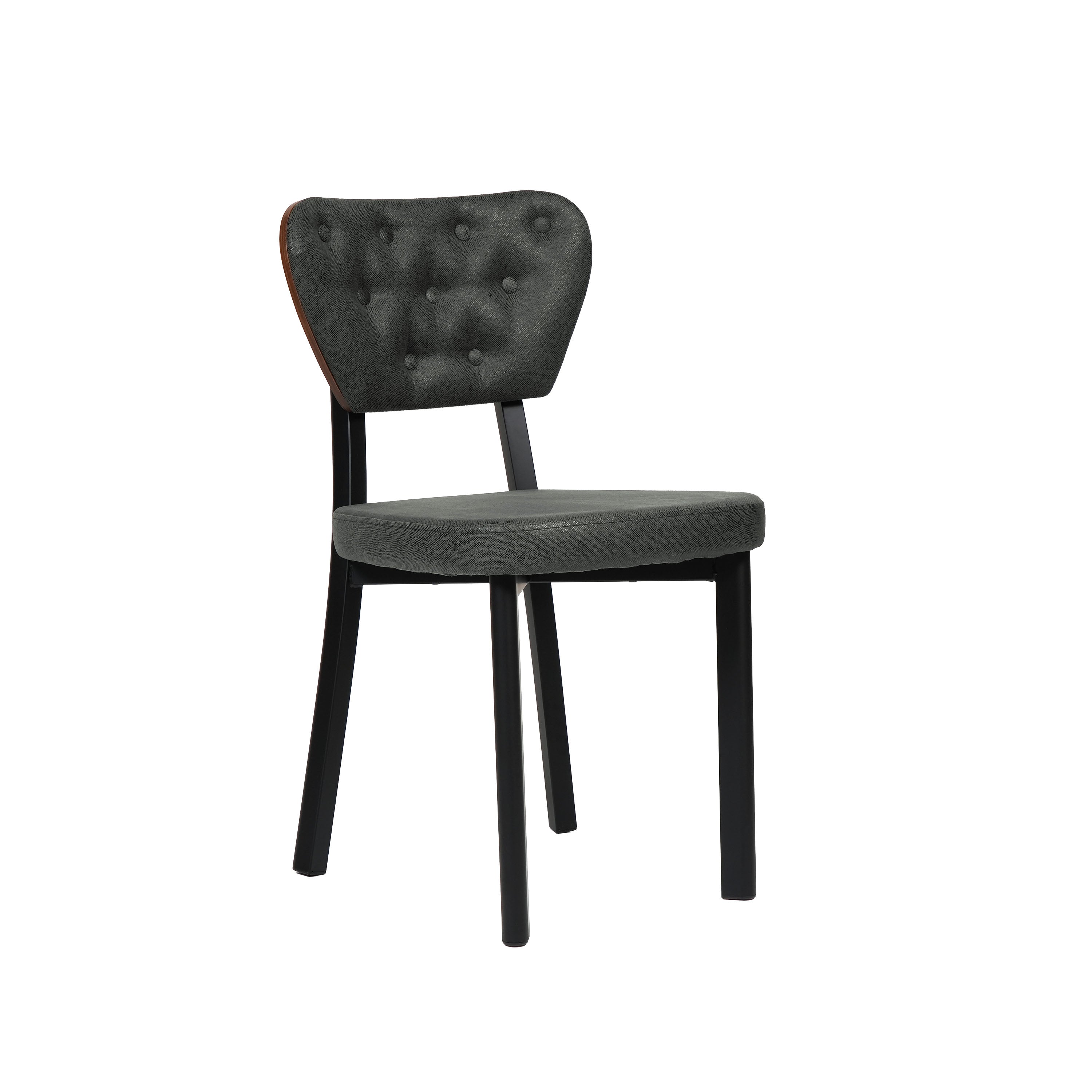LALE - Chaise bois et tissu