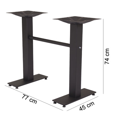 M317 - Pied de table double