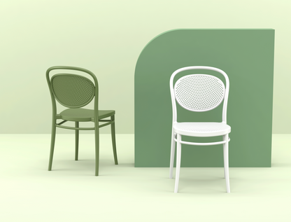 MARCEL - Chaise polypropylène empilable
