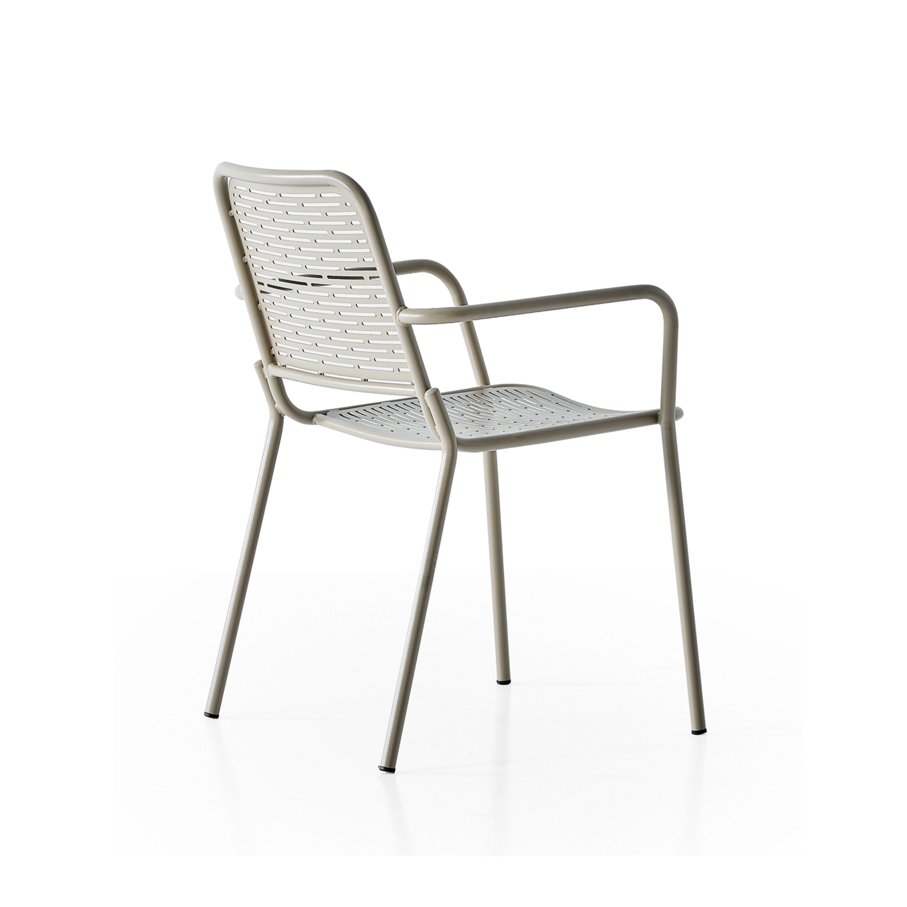 RUBY - Chaise en acier et peinture polyester