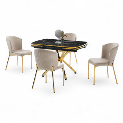 SAHRA - Chaise tissu