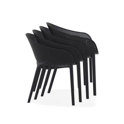 SKY PRO - Chaise polypropylène empilable