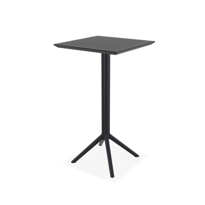 SKY 60x60 BAR - Table en polypropylène rabattable