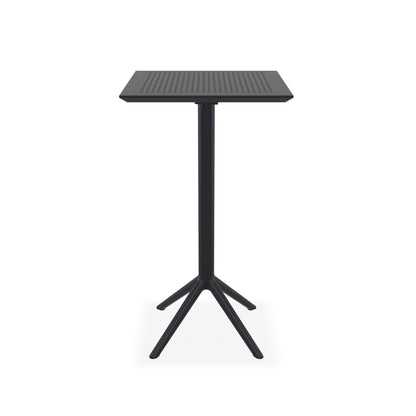 SKY 60x60 BAR - Table en polypropylène rabattable