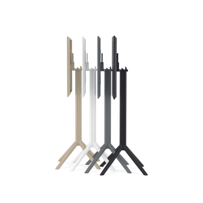 SKY 60x60 BAR - Table en polypropylène rabattable