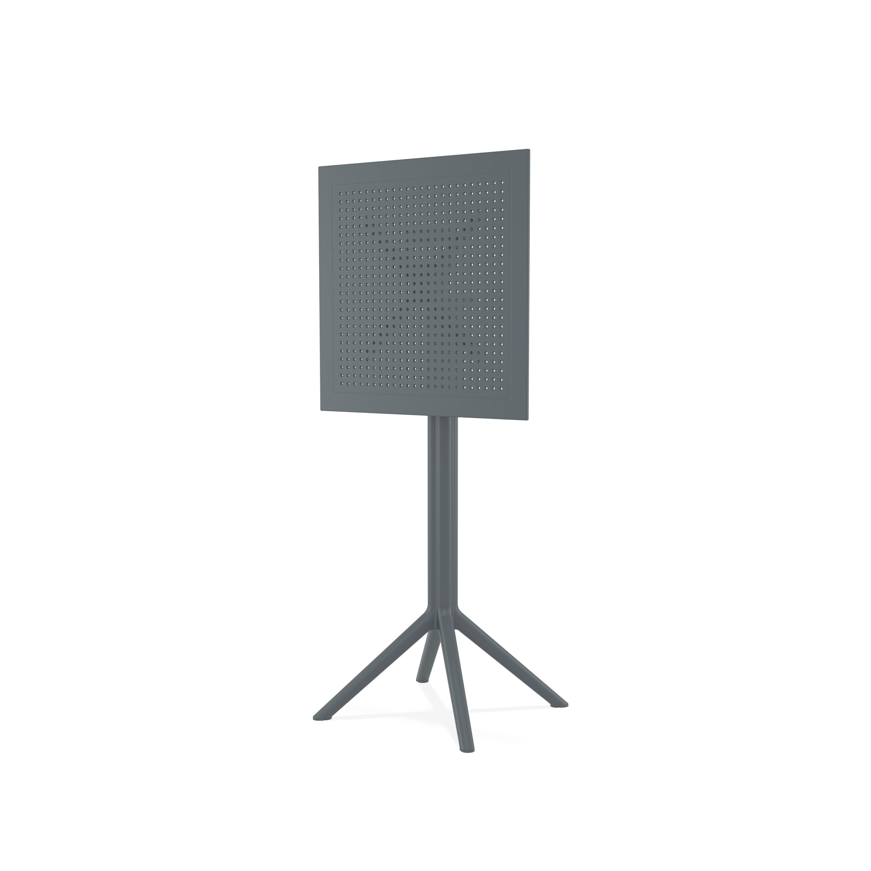 SKY 60x60 BAR - Table en polypropylène rabattable