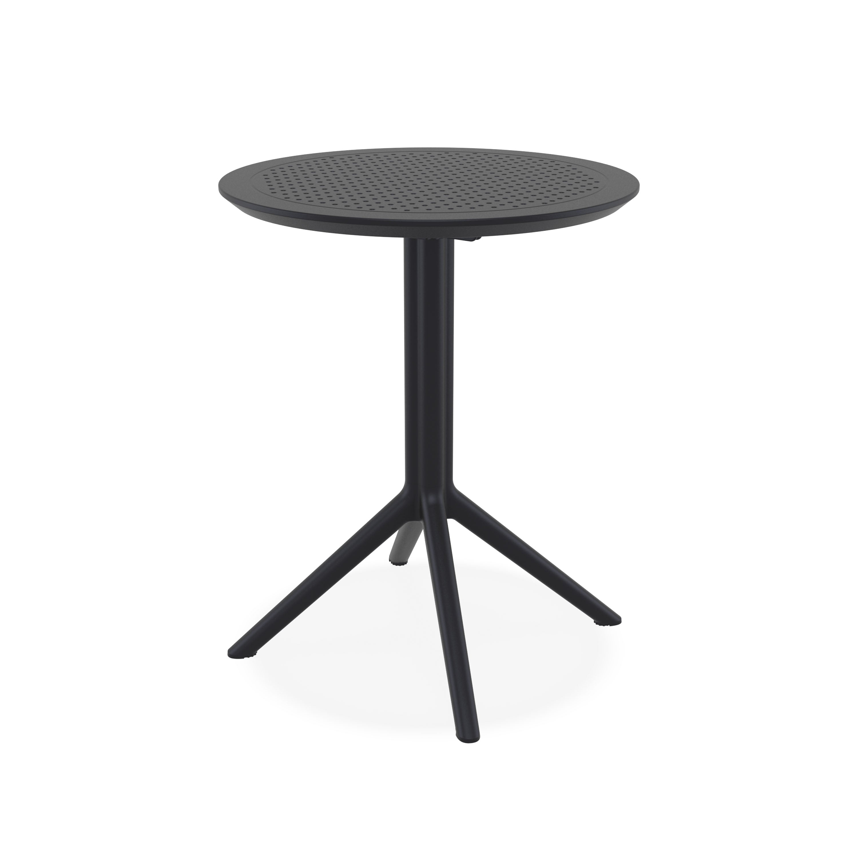 SKY Diamètre 60 - Table en polypropylène rabattable