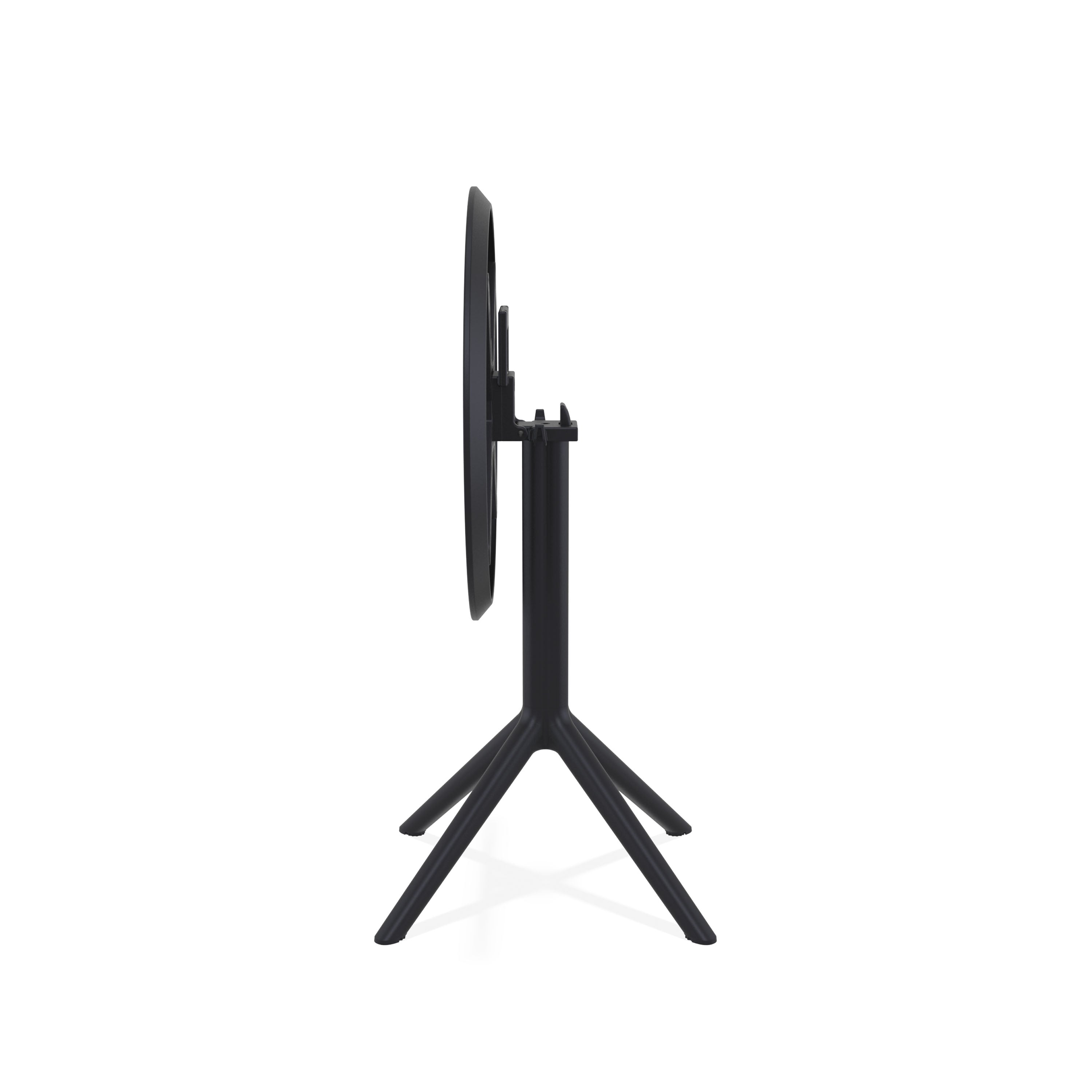 SKY Diamètre 60 - Table en polypropylène rabattable
